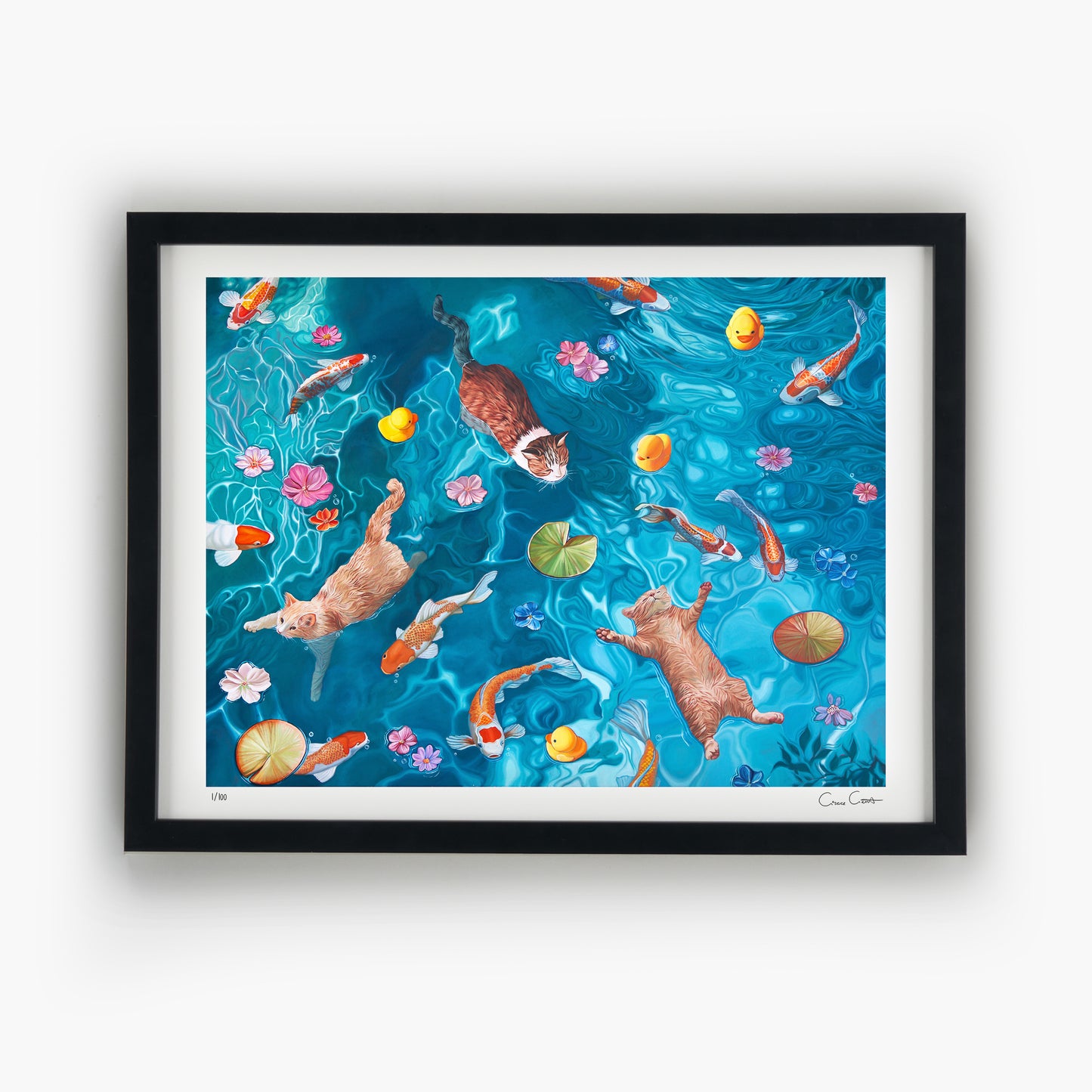 Feeling Koi? Paws and Reflect