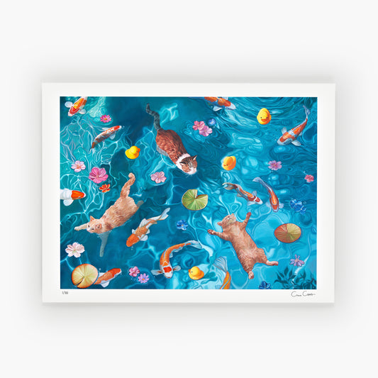 Feeling Koi? Paws and Reflect