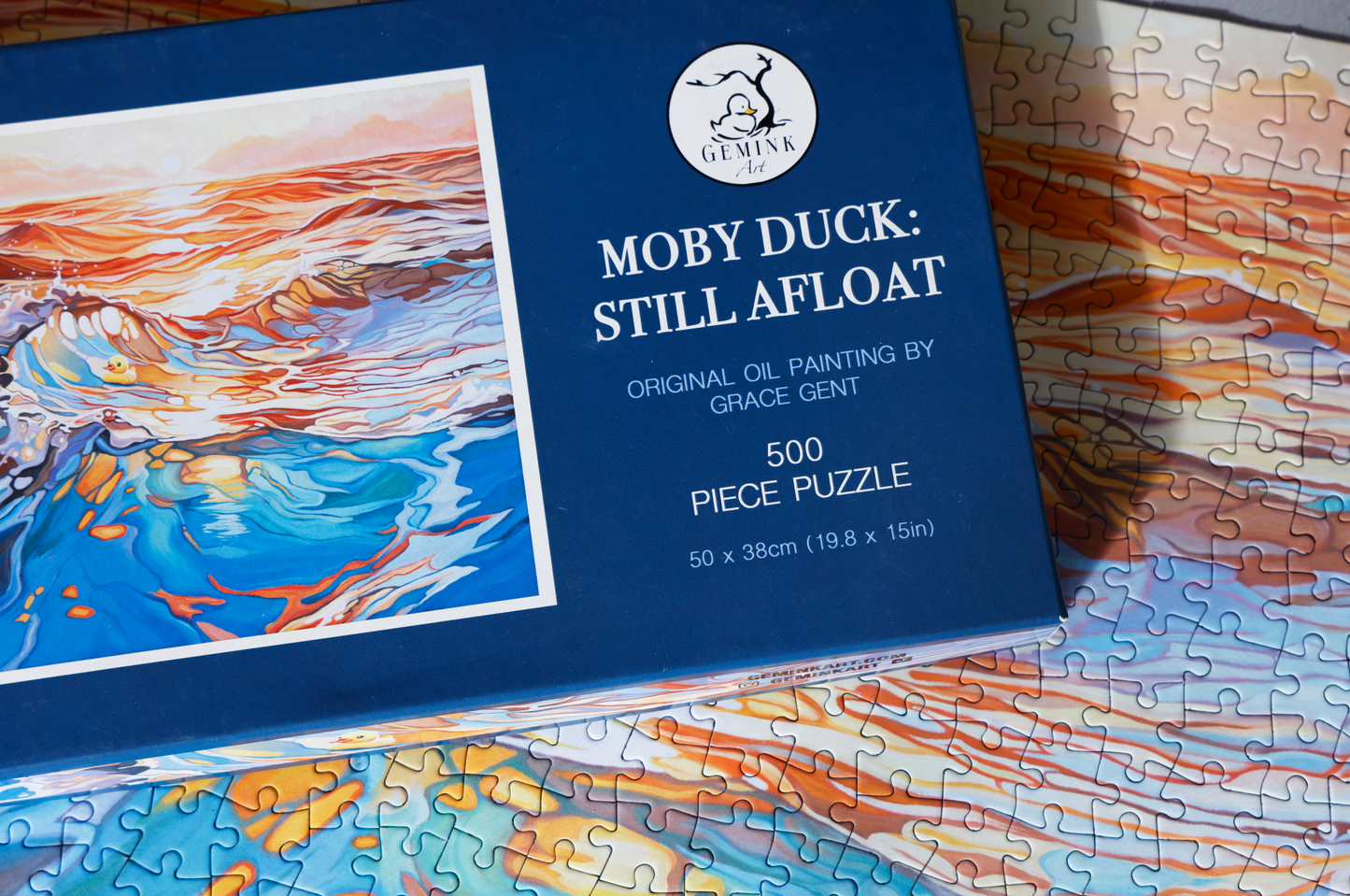 "Moby Duck: Still Afloat" 500 Piece Jigsaw Puzzle