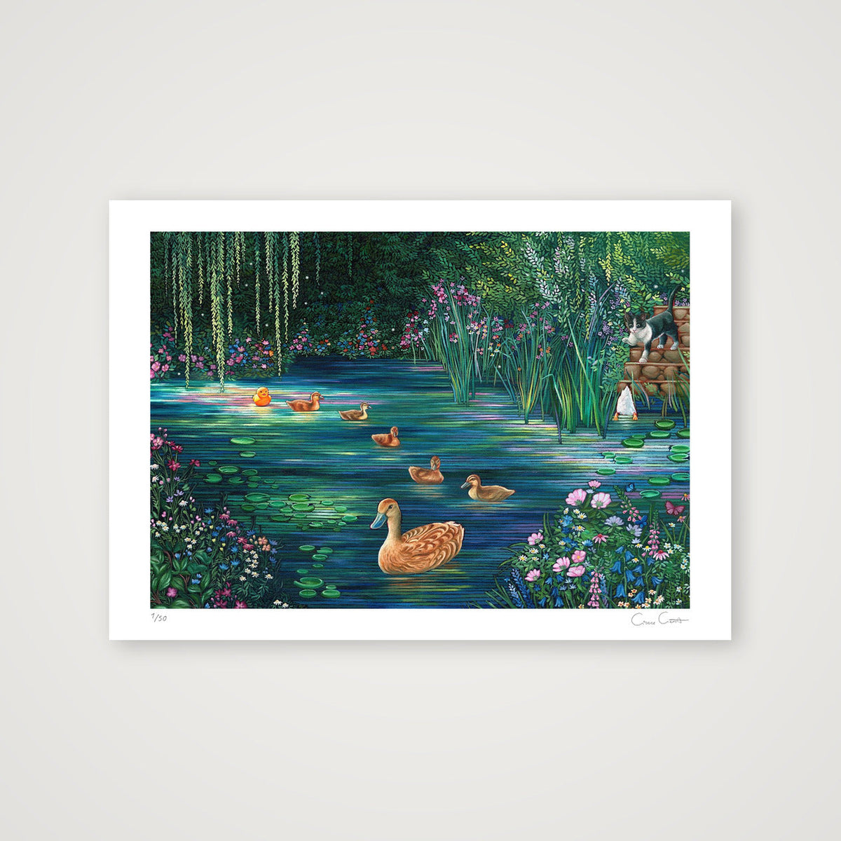 Finally Home — A2 (59×42cm, 23×17") Print only