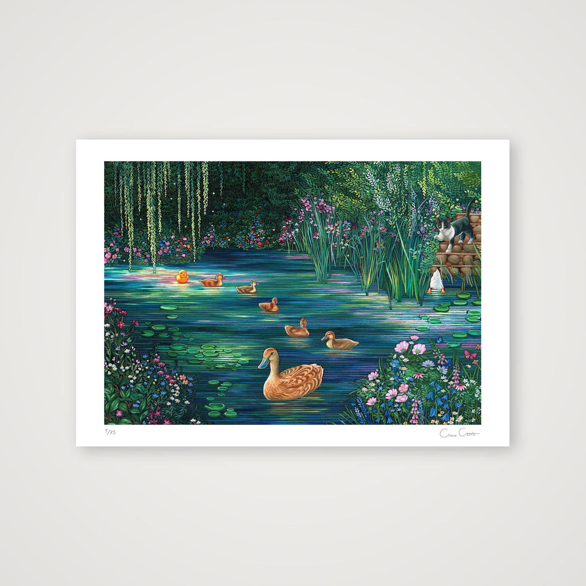 Finally Home — A3 (42×30cm, 17×12") Print only