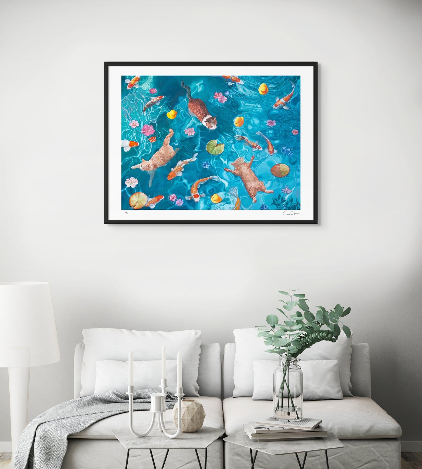 Feeling Koi? Paws and Reflect