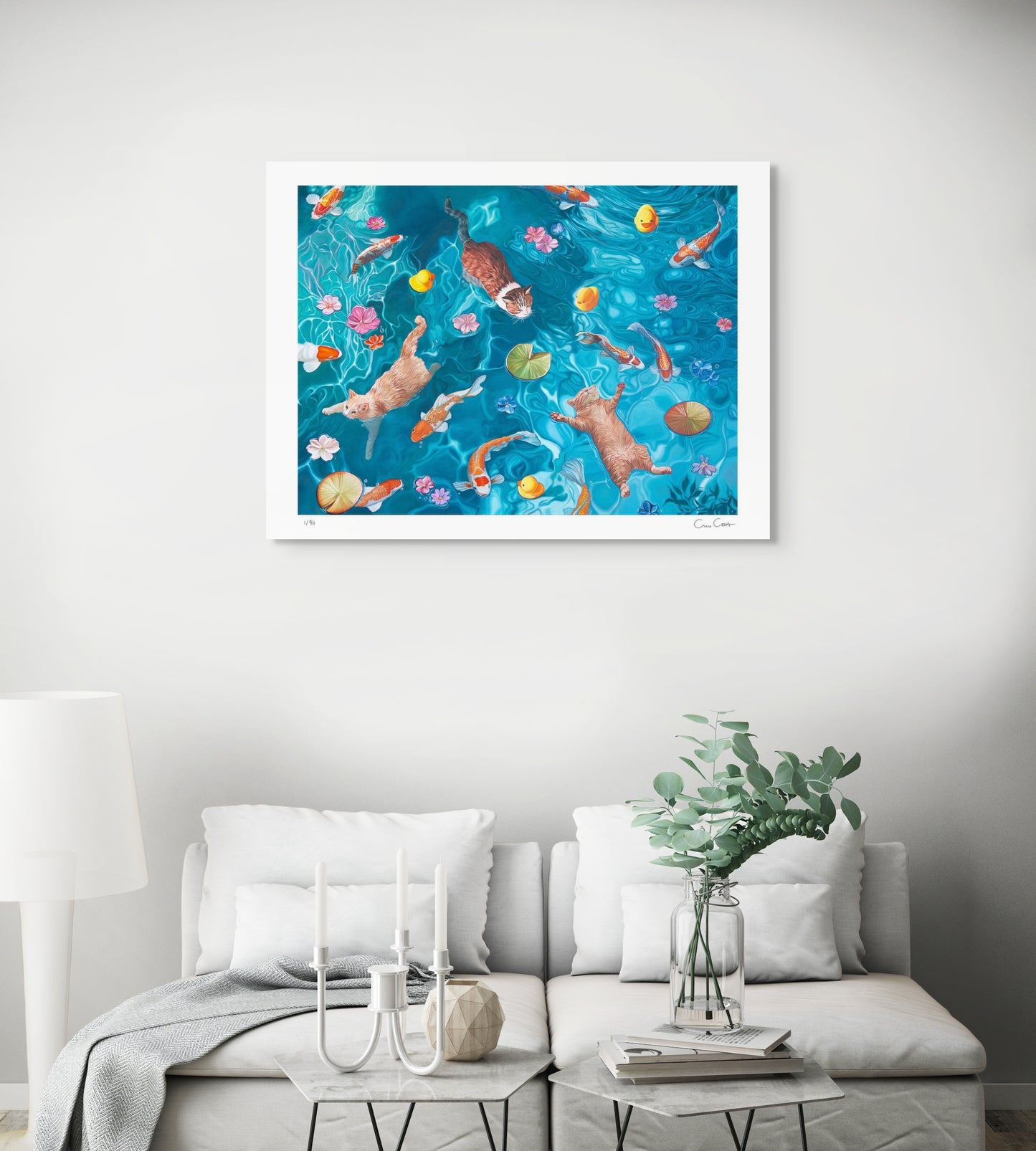 Feeling Koi? Paws and Reflect