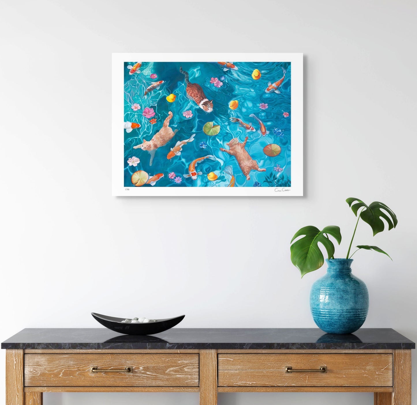 Feeling Koi? Paws and Reflect