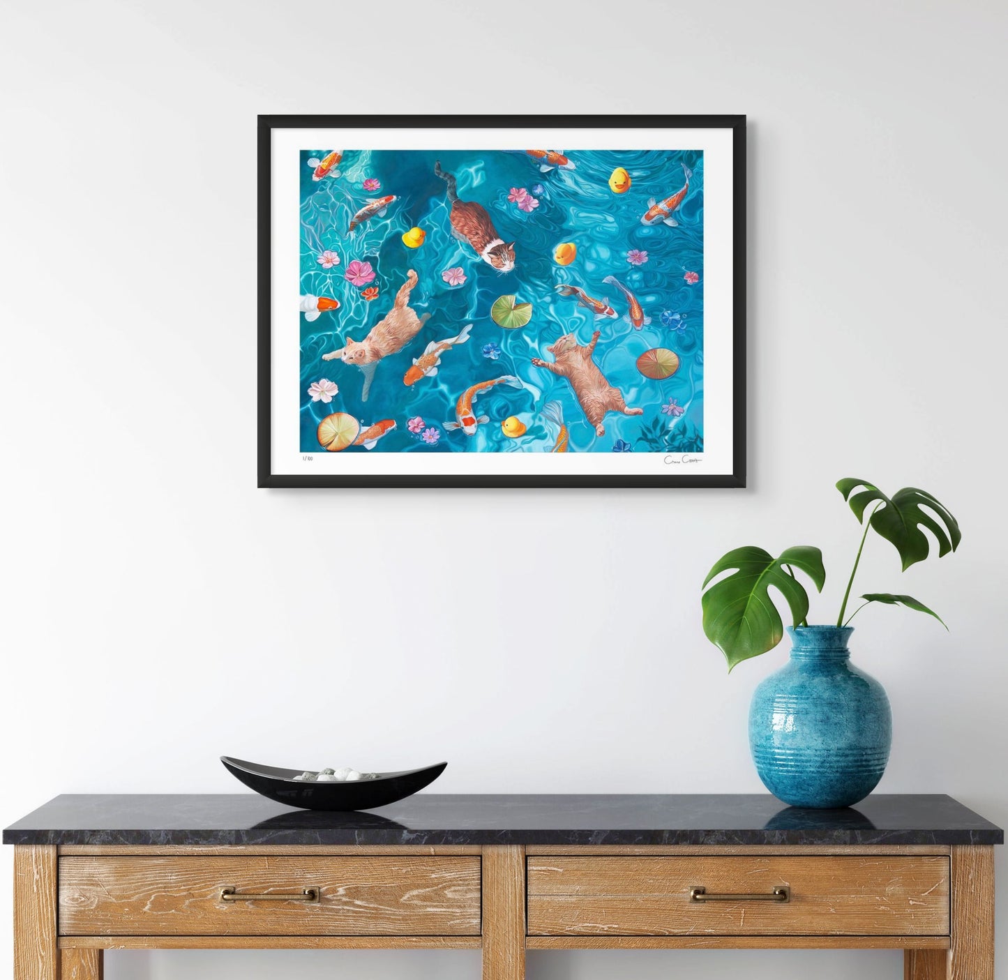 Feeling Koi? Paws and Reflect