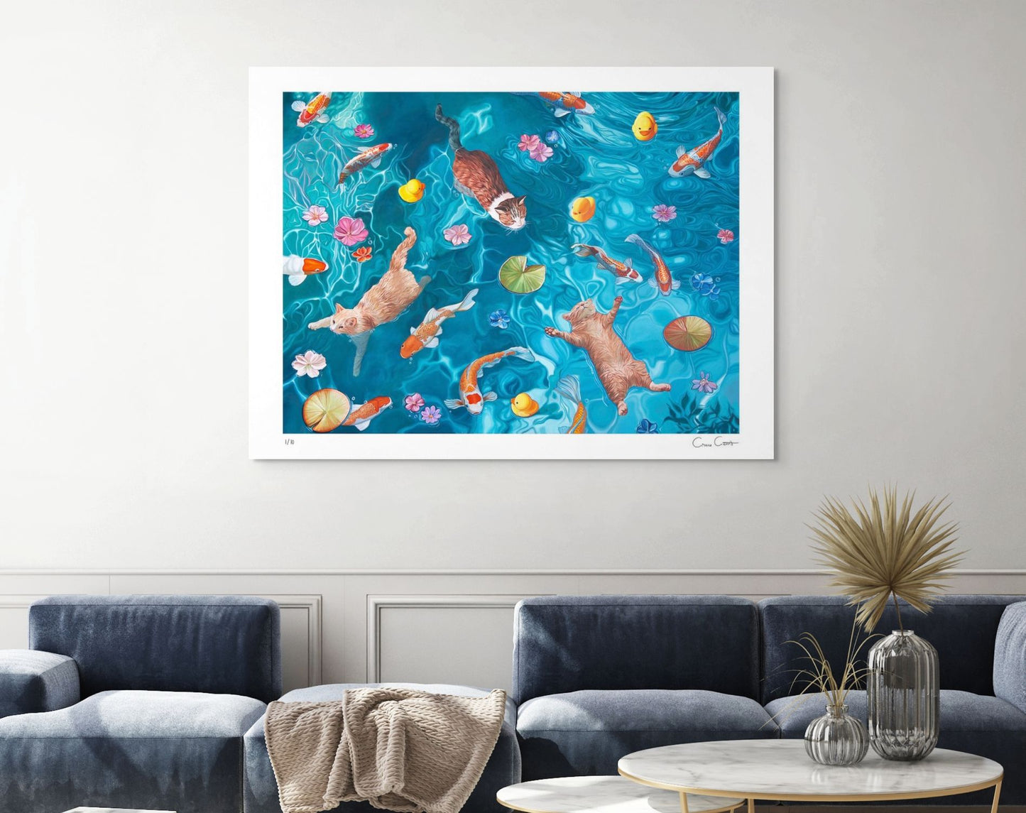 Feeling Koi? Paws and Reflect